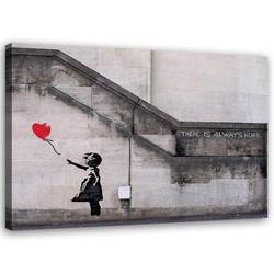 Bild Banksy Mädchen mit Ballon Graffiti