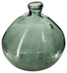 Runde Vase für geschnittene Vasen, Glas