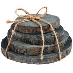 Holzscheibe 4er Set 569336