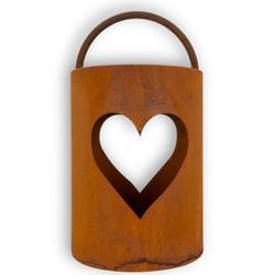 Windlicht Herz Laterne