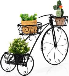 Blumenregal Pflanzenständer Fahrrad