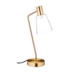 Schreibtischlampe gold