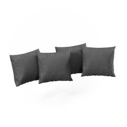 Coussin de palette „Modern“ Gris coussin dossier Vicco