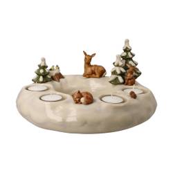 Adventskranz Winterwald