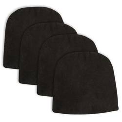 IDIMEX Lot de 4 coussins d'assise antidérapants GRACE, galettes de