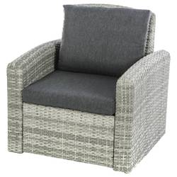 Fauteuil De Jardin Empéria Blanc En Aluminium époxy - Hespéride - Pour Salon D'extérieur, Terrasse, Balcon