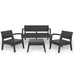 4-Sitzer Gartenmöbel-Set