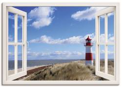 Fensterblick Leinwandbild Meer | Haus am home24 kaufen