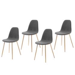 Polsterstuhl Yaren (4er-Set)