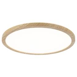 LED-Deckenleuchte Atria Shine Rund Oak