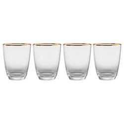 Wasserglas GOLDEN TWENTIES 4er-Set