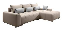 Ecksofa Loreta mit Kissen