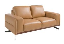 2-Sitzer Sofa in Leder