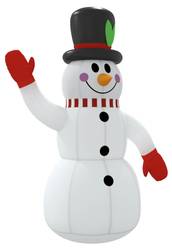 Aufblasbarer Schneemann mit LEDs XT125