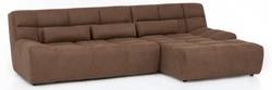 KAWOLA Ecksofa SETO brandy