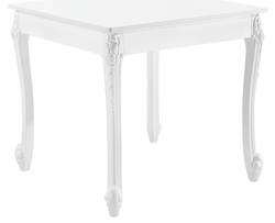 Table de salle à manger Galten pour 4 personnes 75 x 120 x 60 cm blanc  [en.casa]