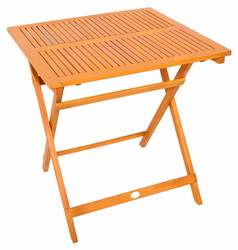 Klapptisch Cordoba Aus Eukalyptus | 70x70cm Gartentisch | FSC-zertifiziert