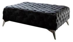 KAWOLA Hocker NARLA Chesterfield Velvet