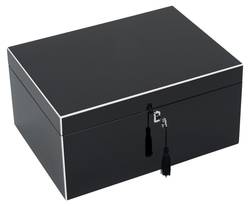 Box mit Deckel Stingray klein, schwarz kaufen