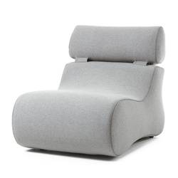 Fauteuil Coppull geweven stof