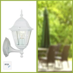 Luminaire d'extérieur Sally I Métal / Verre - 1 ampoule - Blanc