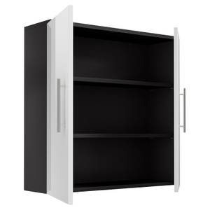 Armoire suspendue tare Anthracite - Blanc