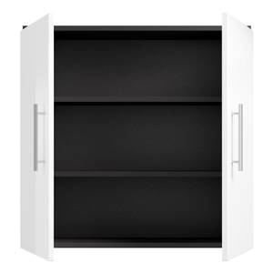 Armoire suspendue tare Anthracite - Blanc