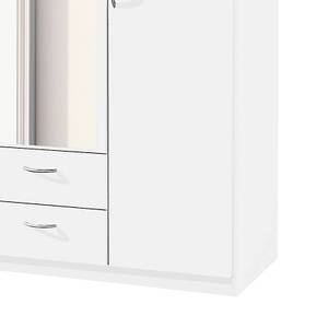 Armoire à portes battantes Case III Blanc alpin - 136 cm - 3 portes