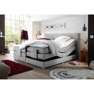 Lit boxspring Jamana Gris clair