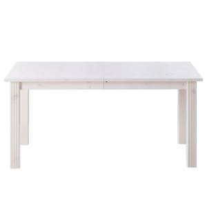 Table extensible Lyngby Pin massif - Blanc