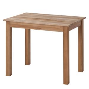 Table DarsiWOOD I Hêtre massif - 90 x 65 cm