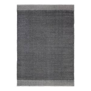 Tapis Carvoeira Coton / Noir / Gris - 140 x 200 cm