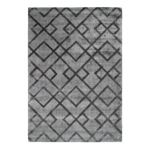 Tapis Luxury III Tissu - Gris clair / Anthracite - 120 x 170 cm