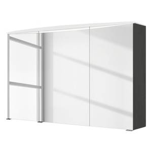 3D Spiegelschrank Florida Rauchsilber - Breite: 120 cm