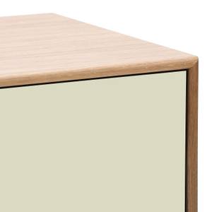 Highboard Levin Echtholzfurnier - Pastellblau / Eiche