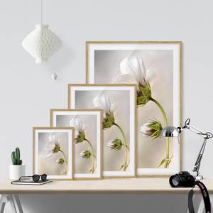 Bild Himmlischer Blütentraum IV Eiche teilmassiv - Eiche - 70 x 100 cm