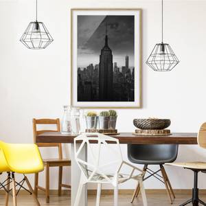 Afbeelding New York Rockefeller View IV deels massief eikenhout- eikenhout - 40 x 55 cm