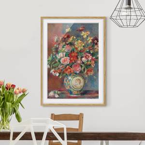 Afbeelding Bloemenvaas IV deels massief eikenhout- eikenhout - 40 x 55 cm