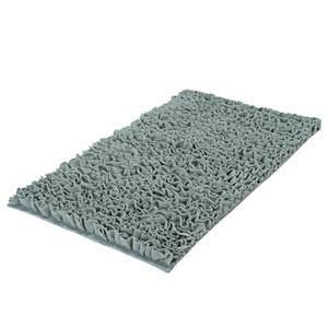 Tapis de bain Nelli Tissu mélangé - Gris menthe - 120 x 70 cm