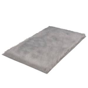 Tapis de bain Cassy Polyacrylique - Platine