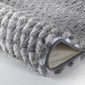 Badteppich Cory Polyester - Grau - 100 x 60 cm