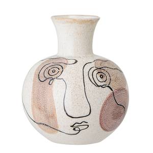 Vase Irini Steingut - Weiß