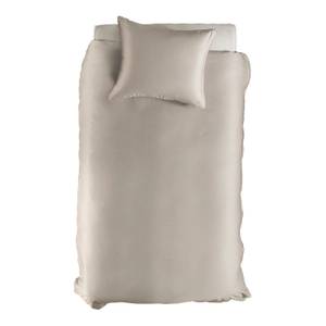 Parure de lit en coton renforcé Bamboo Bambou / Satin - Beige - Beige - 220 x 140 cm