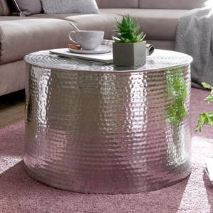 Couchtisch Alzenau Aluminium - Silber - Silber