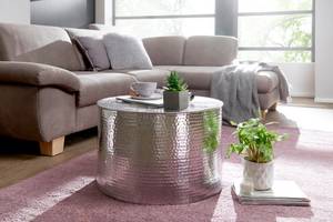 Couchtisch Alzenau Aluminium - Silber - Silber