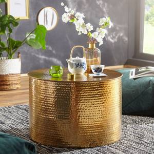 Couchtisch Alzenau Aluminium - Gold - Gold