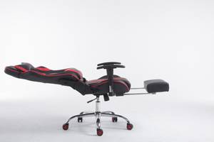 Chaise de bureau Limit Noir - Rouge