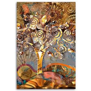 Wandbild Gustav Klimt Baum des Lebens 80 x 120 cm