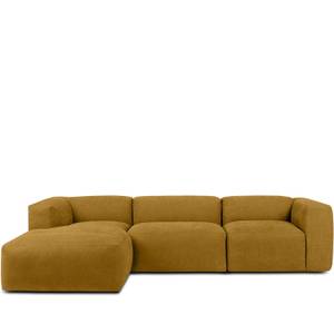 Ecksofa BUFFO 5-Sitzer Honig - Breite: 297 cm - Armlehne beidseitig montierbar - Ecke davorstehend links - Ottomane davorstehend links