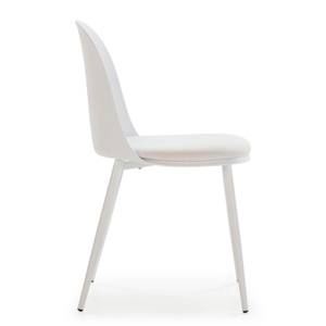Pack 4 Stühle Kana weiß Weiß - Kunststoff - 45 x 83 x 51 cm
